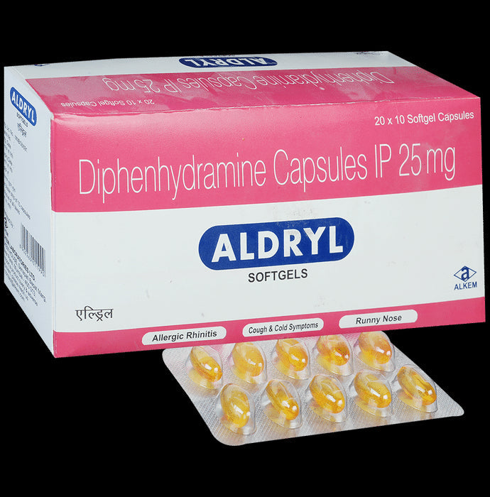 Aldryl Soft Gelatin Capsule - Nibasu