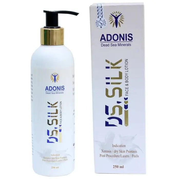 DS.Silk Face & Body Moisturising Lotion | Hydrates the Skin | Paraben-Free - Nibasu 
