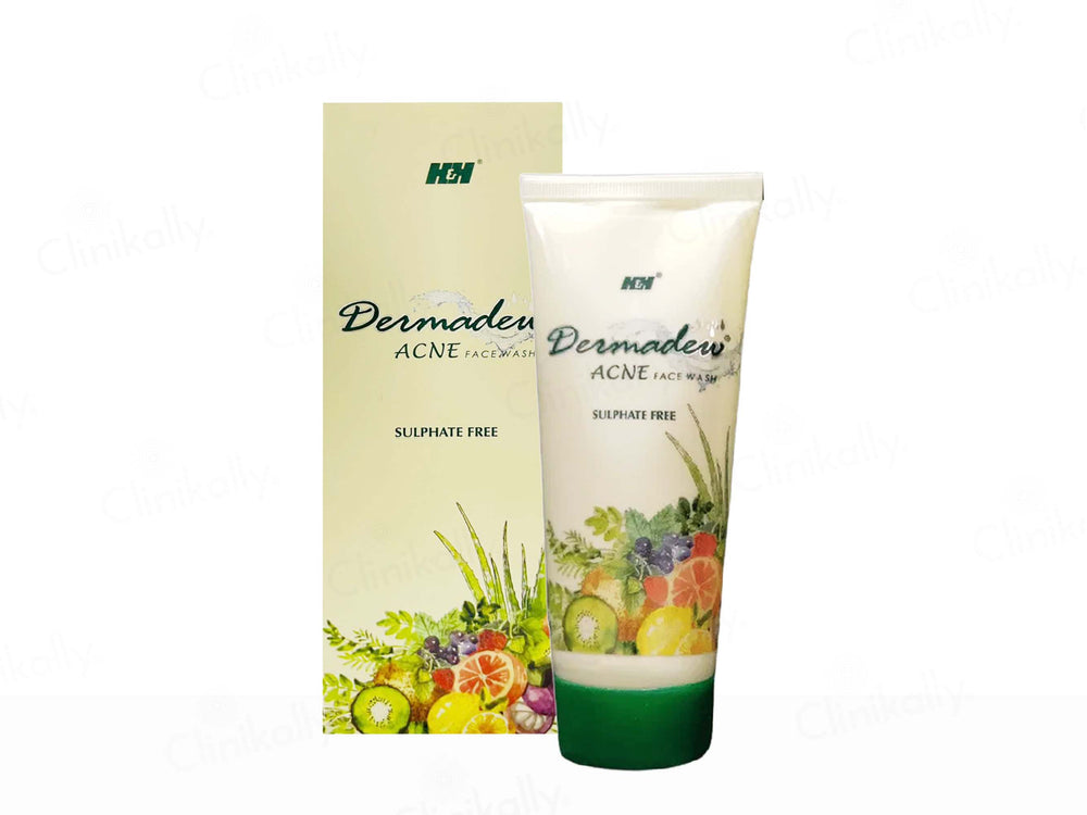 Dermadew Acne Face Wash | Sulphate-Free - Nibasu 