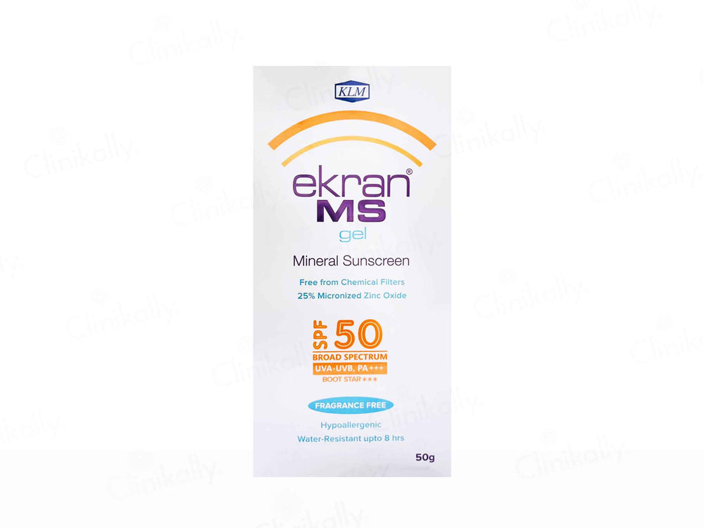 Ekran MS SPF50 Gel - Nibasu 
