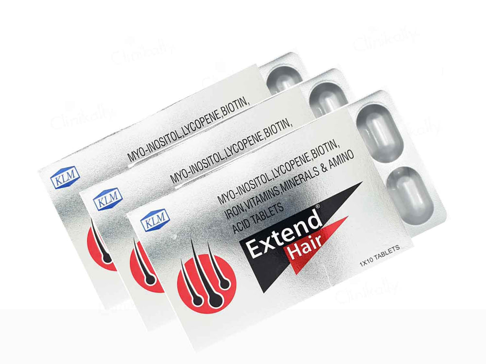 Extend Hair Tablets 10s - Nibasu 