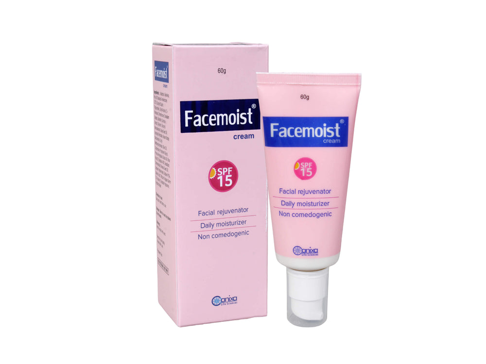 Facemoist Advance SPF 15 Facial Rejuvenator Cream - Nibasu 