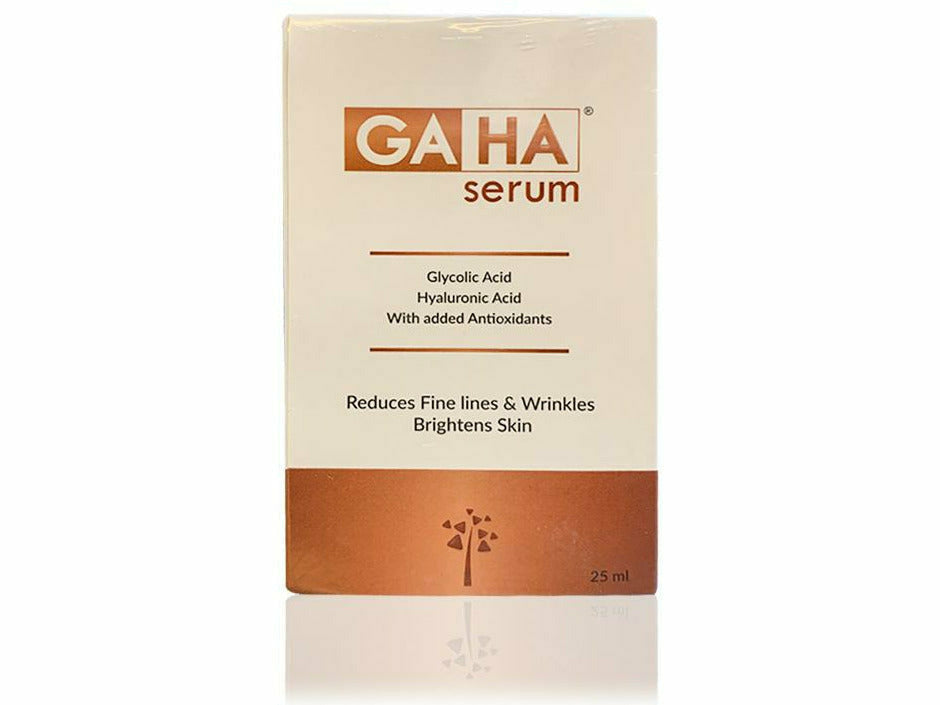 GAHA Serum Glycolic Acid Hyaluronic Acid with Anti oxidants-Nibasu