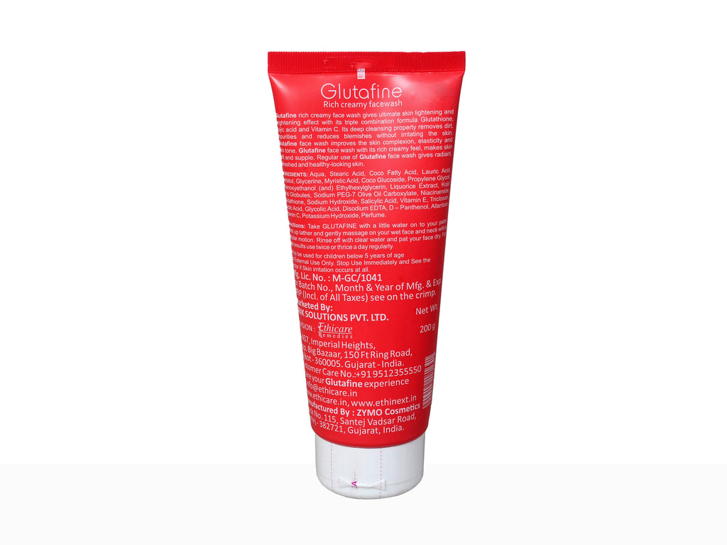 Glutafine Rich Creamy Face Wash