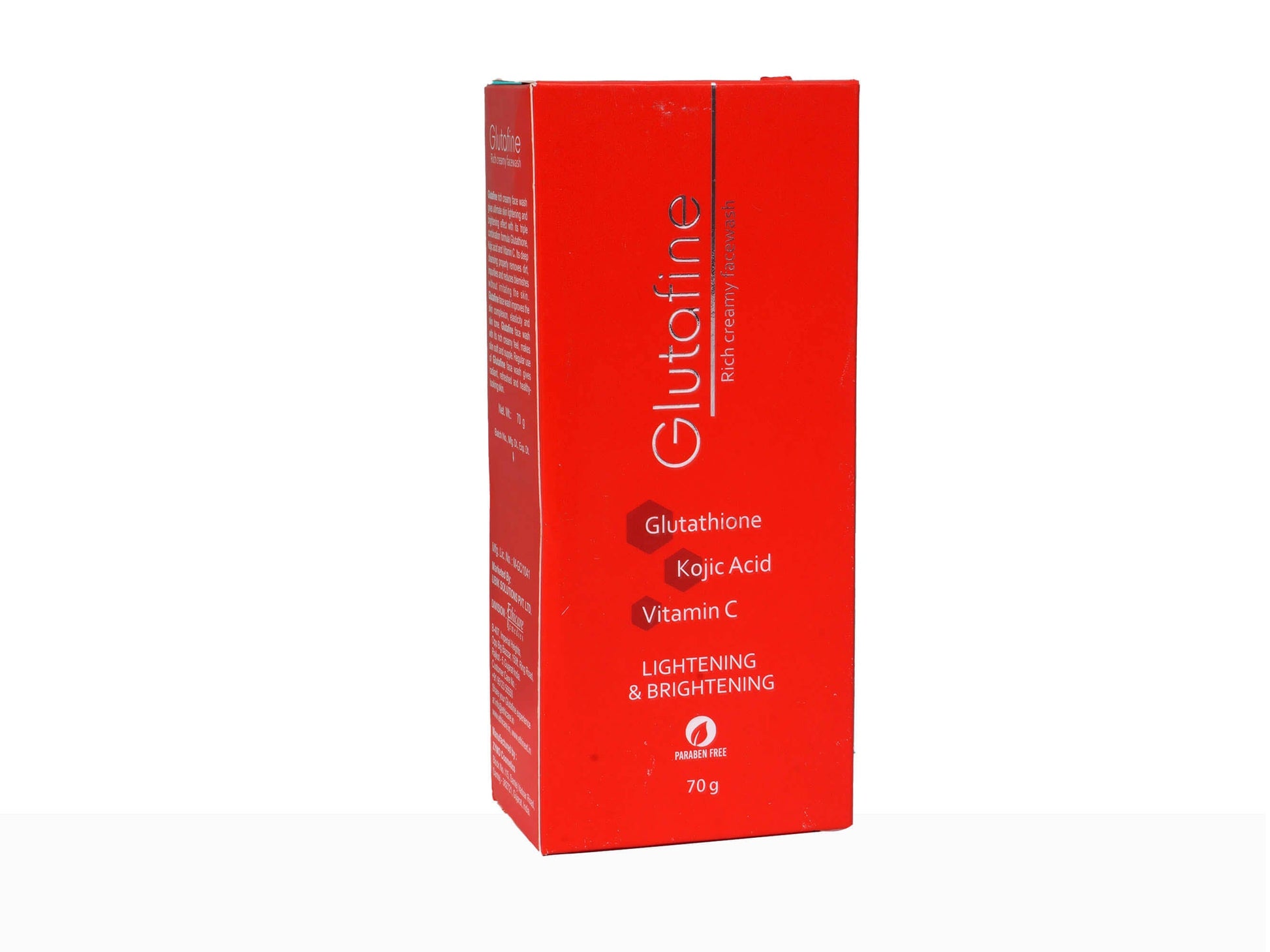 Glutafine rich creamy face wash - Nibasu