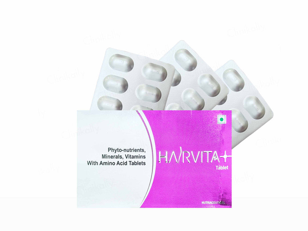 Hairvita Plus Vitamins & Minerals Tablet - Nibasu 