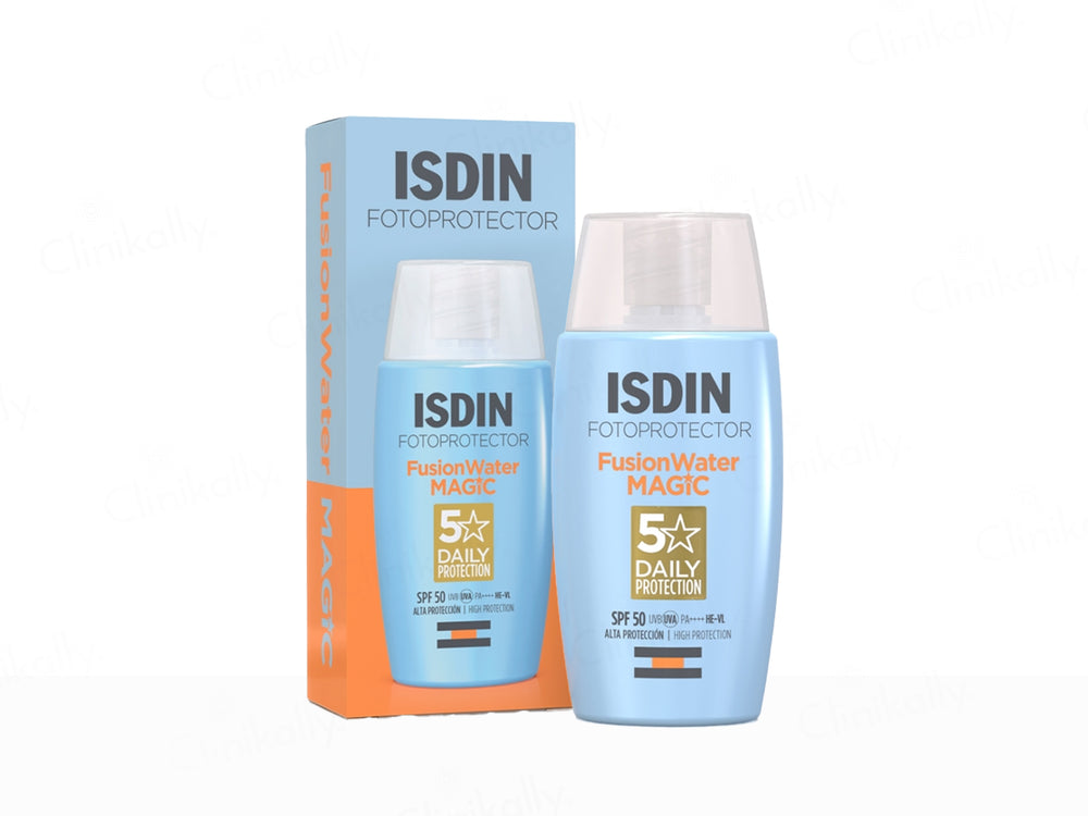 ISDIN Fotoprotector Fusion Water SPF 50 1.7 Fl Oz | 50 ml - Nibasu 