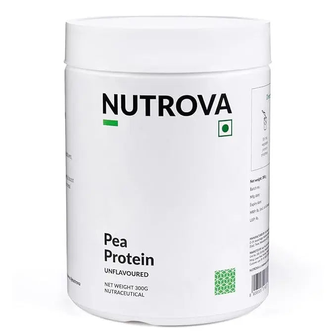 NUTROVA Pea Protein Powder, Vegan Protein Isolate - Nibasu 