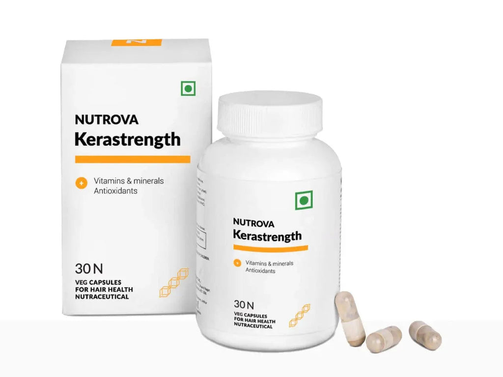 Nutrova Kerastrength Veg Capsules - Nibasu 