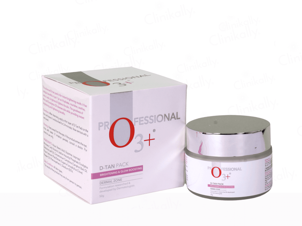 O3+ D-tan Pack for Tan Removal 50gm - Nibasu 