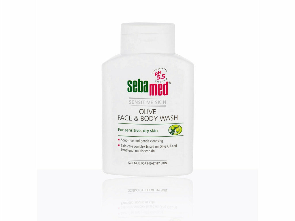Sebamed Olive Face & Body Wash pH 5.5 - Nibasu
