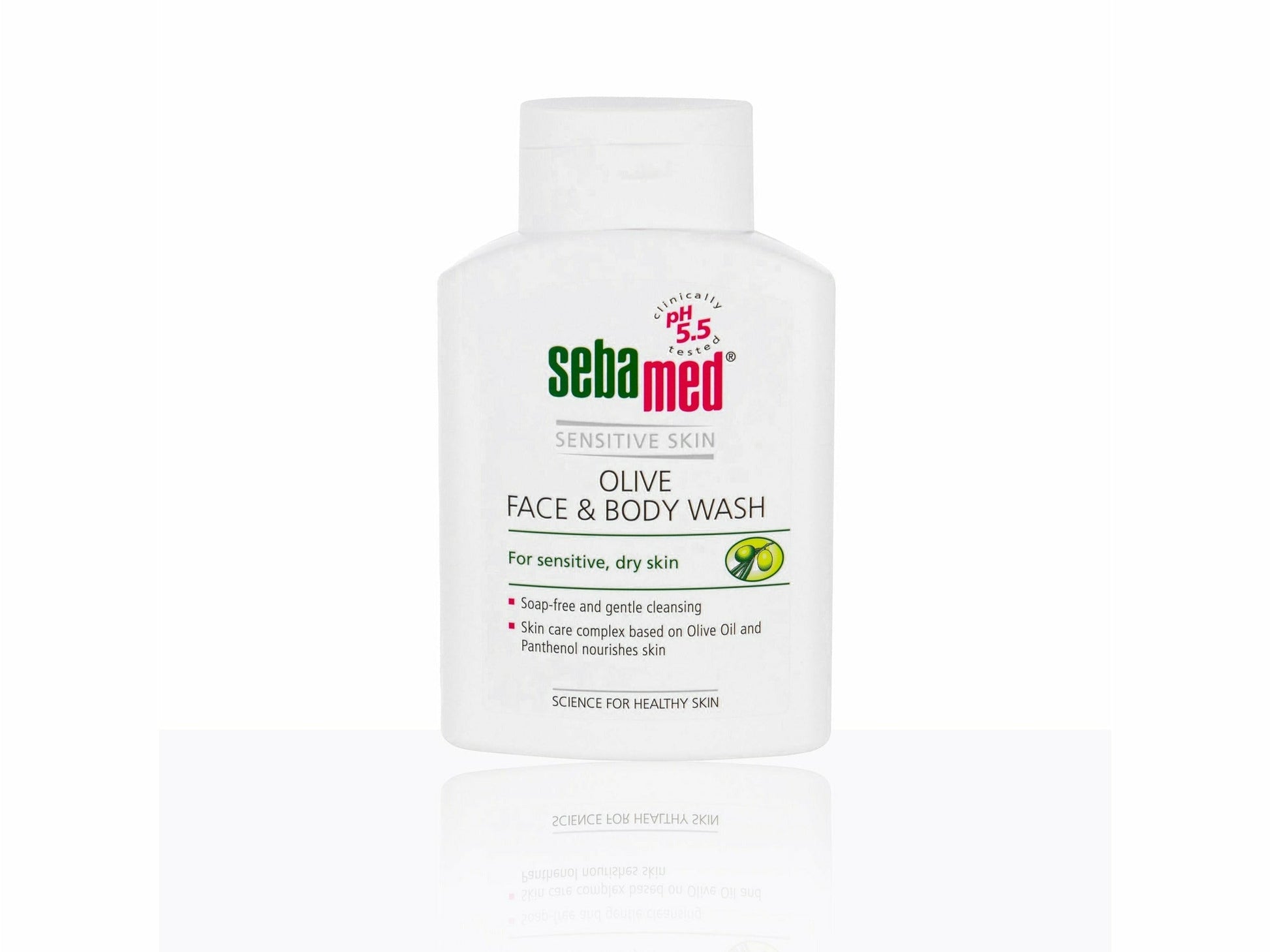 Sebamed Olive Face & Body Wash pH 5.5 - Nibasu
