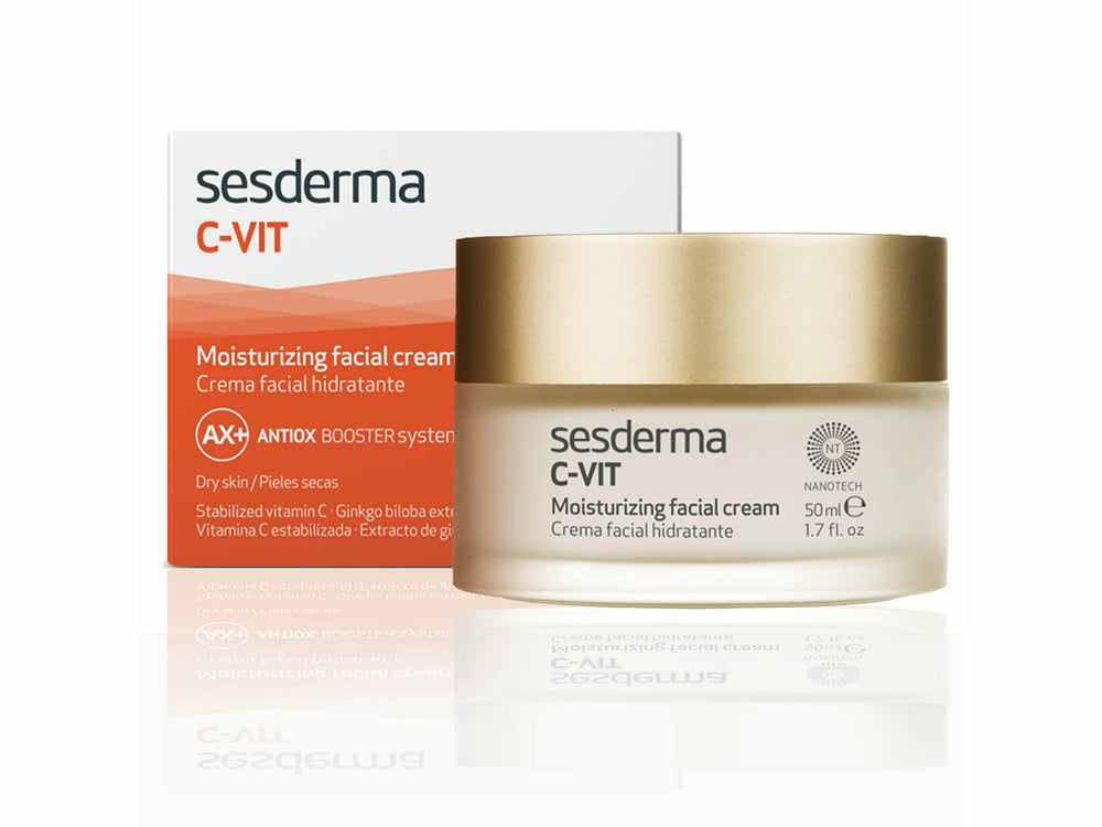 Sesderma C-Vit Moisturizing Facial Cream - Nibasu 