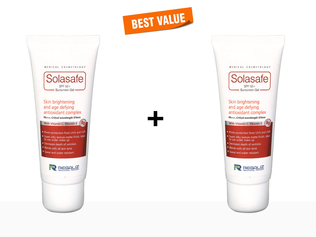 Solasafe Spf 50+ Sunscreen Gel - Nibasu