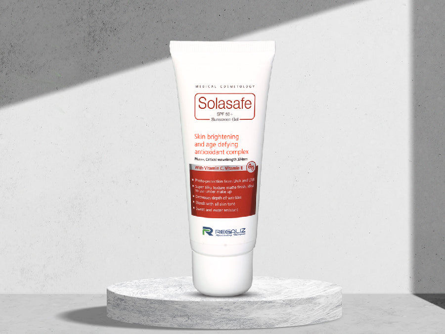 Solasafe Spf 50+ Sunscreen Gel - Nibasu