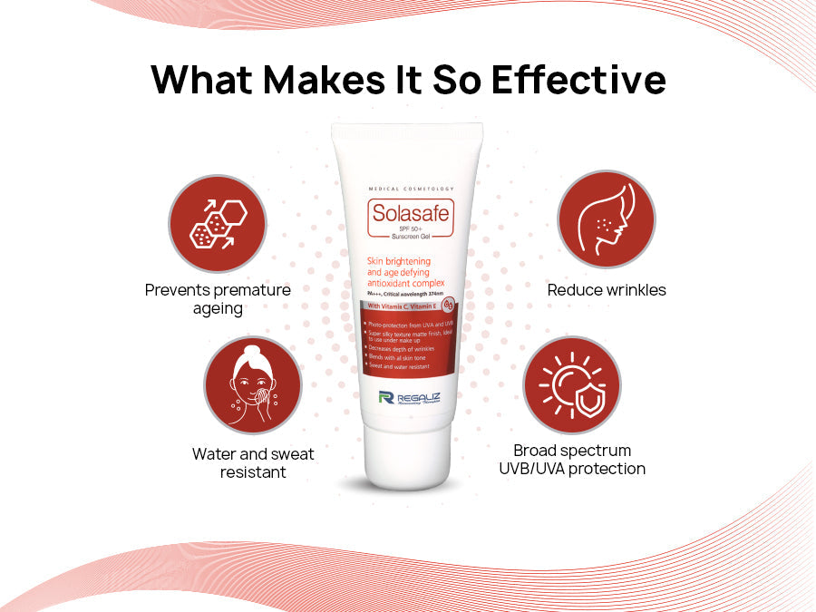 Solasafe Spf 50+ Sunscreen Gel - Nibasu