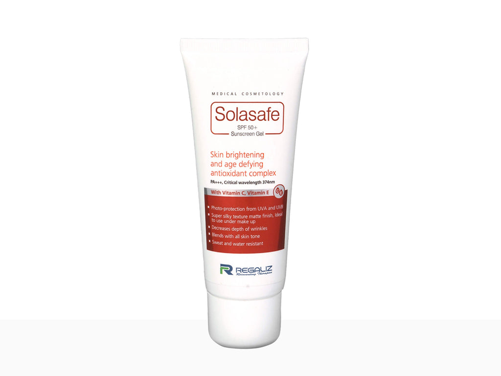 Solasafe Spf 50+ Sunscreen Gel - Nibasu
