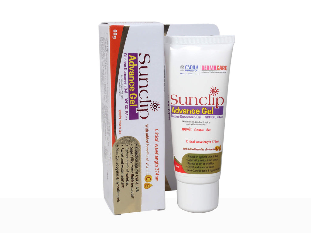 Sunclip Advance Silicone Sunscreen Gel SPF 50,PA+++ - Nibasu