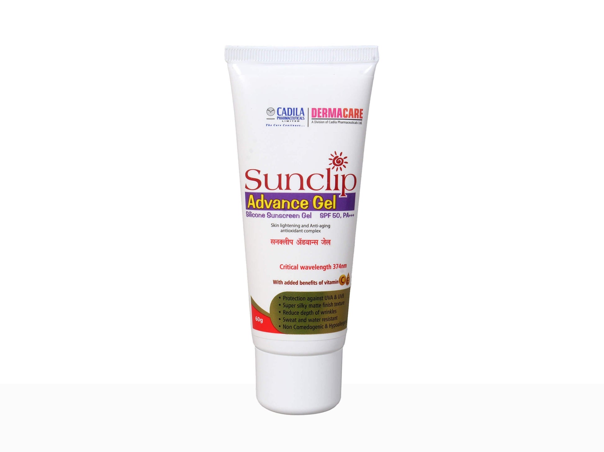 Sunclip Advance Silicone Sunscreen Gel SPF 50,PA+++ - Nibasu