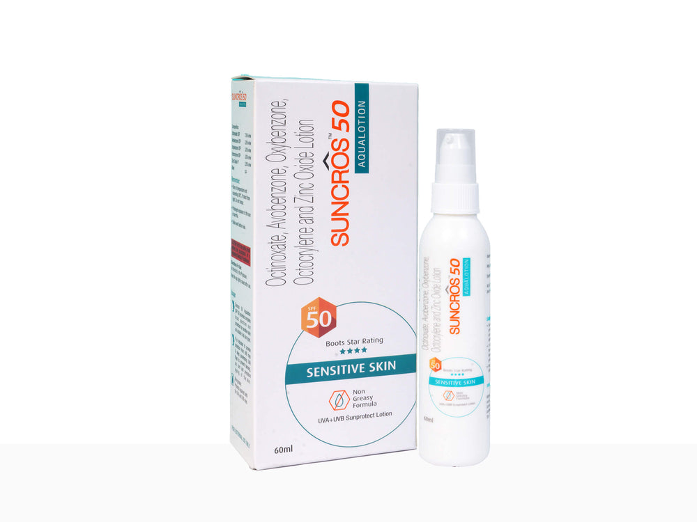 Suncros 50 Aqua Lotion - Nibasu 