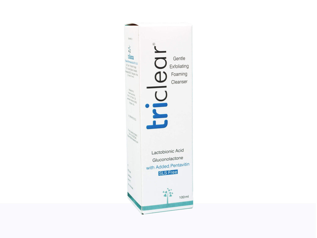 Triclear gentle Exfoliating Foaming Cleanser - Nibasu