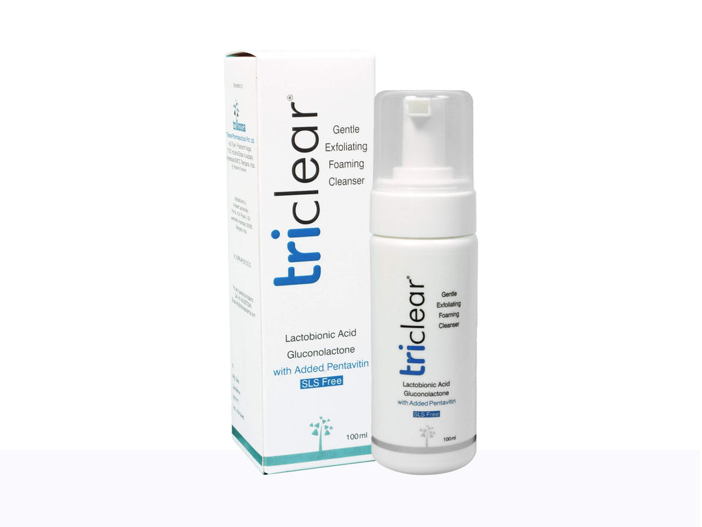 Triclear gentle Exfoliating Foaming Cleanser - Nibasu