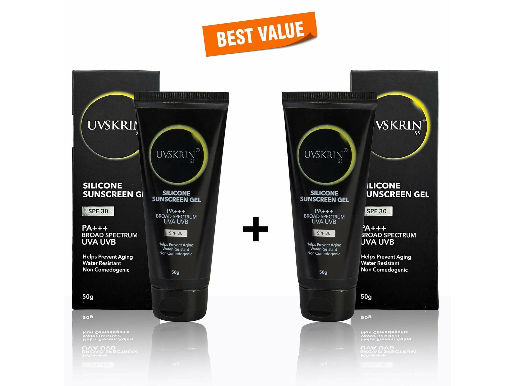 UVSkrin SS Silicone Sunscreen Gel SPF 30-Nibasu