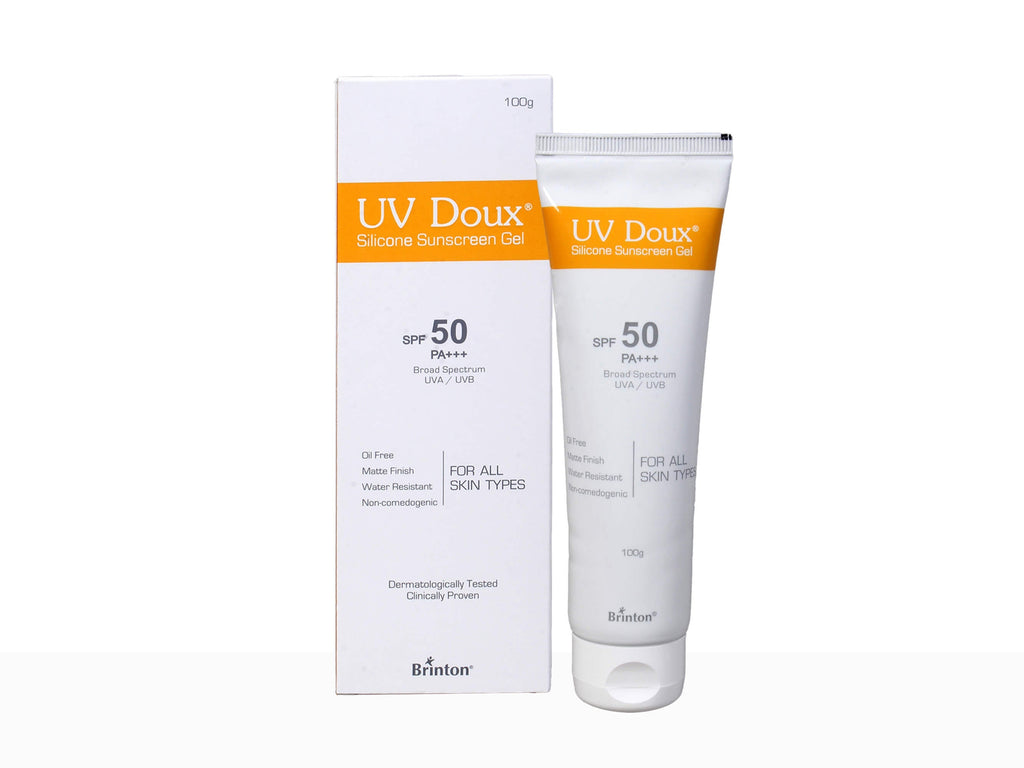 UV Doux Silicone Sunscreen Gel SPF 50 PA+++ - Nibasu