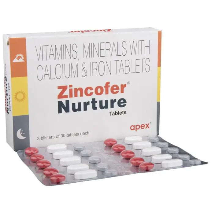 Zincofer Nurture Tablet - Nibasu 