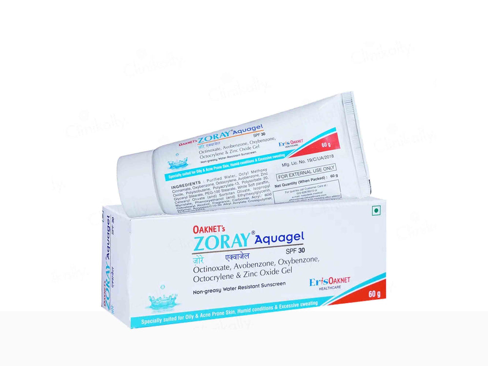 Zoray Aquagel SPF 30 - Nibasu 