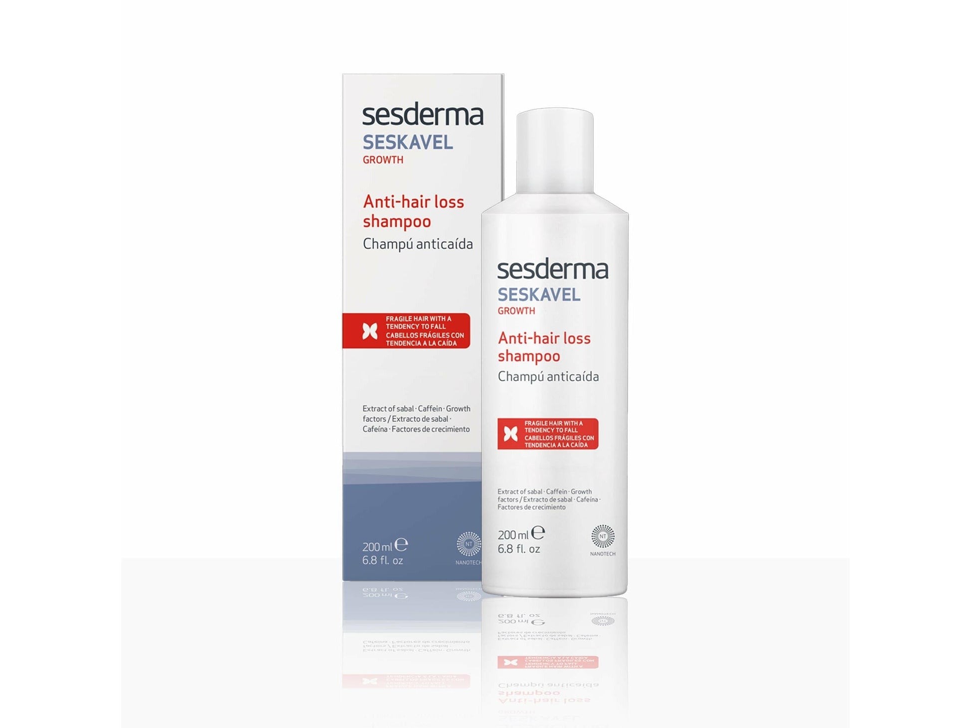 sesderma SESKAVEL GROWTH Anti-hair loss shampoo-Nibasu