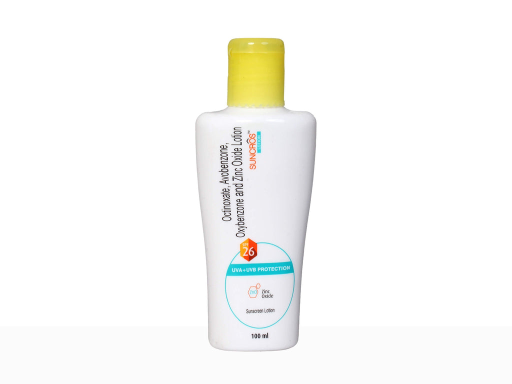 Suncros Sunscreen Lotion SPF 26 - Nibasu