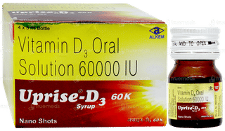 Uprise D3 60K Syrup Sugar Free - Nibasu 